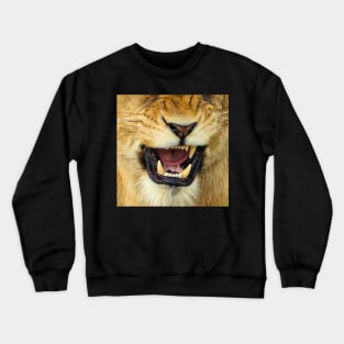 Roaring lioness Crewneck Sweatshirt